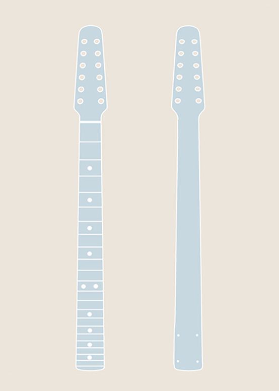 12-String Guitar Neck