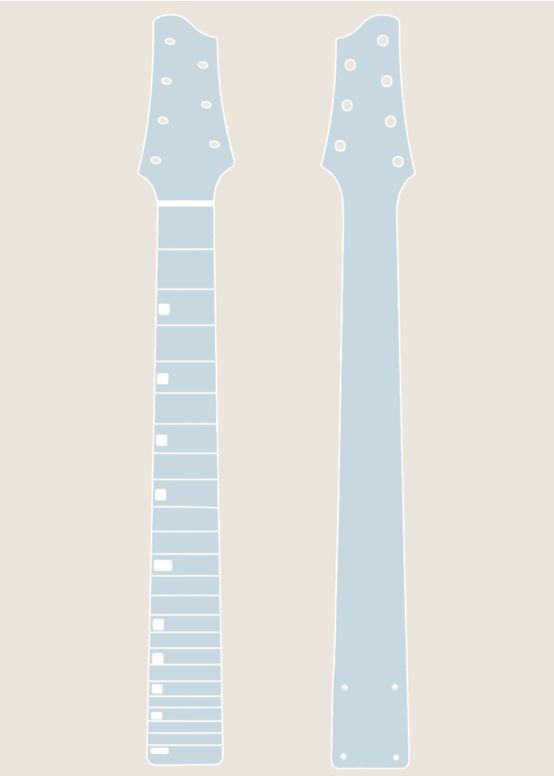 7-String Guitar Neck