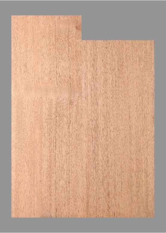 Bass Body Blank, Mahogany