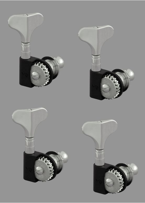 Schaller BM Light Bass Tuners, 4-In-Line Set