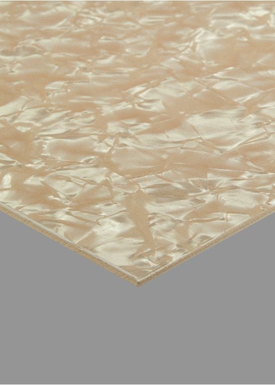 Vintage Pearl Pickguard Blank, 10"x16" Sheet