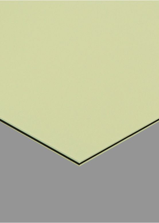 Mint/Black/Mint Pickguard Blank, 10"x16" Sheet