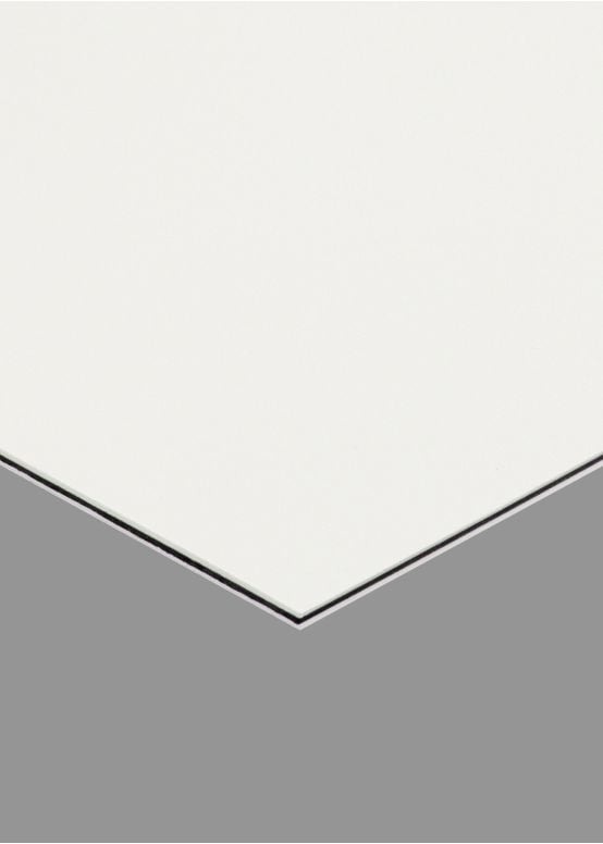 White/Black/White Pickguard Blank, 10"x16" Sheet