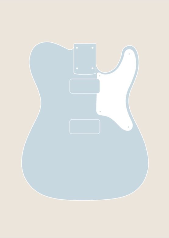 La Cabronita Guitar Body