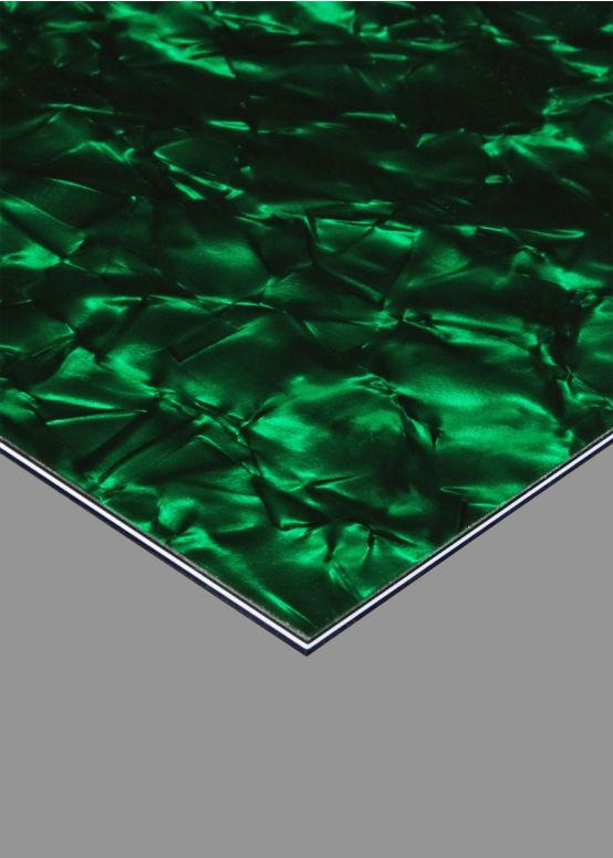 Emerald Pearl Pickguard Blank, 10" x 16" Sheet