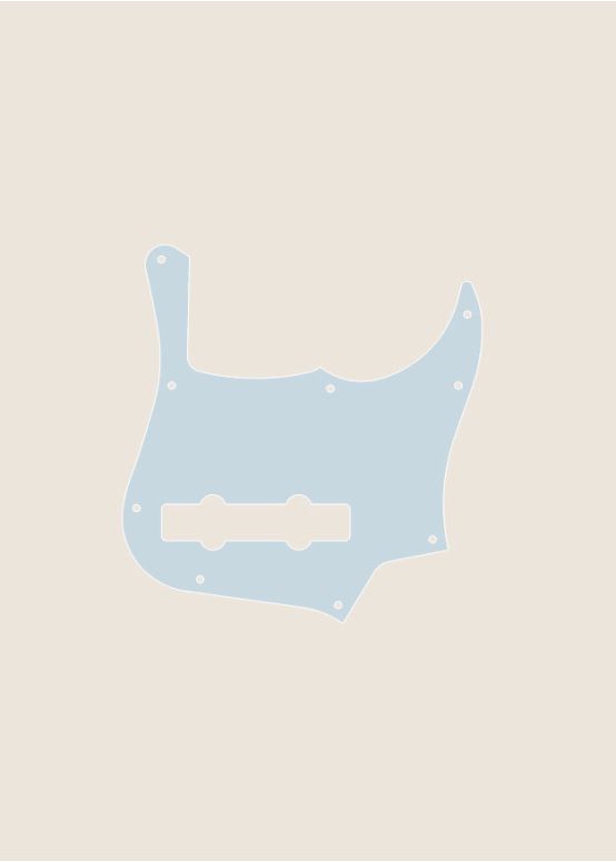 Deluxe 5 J Bass® Pickguard