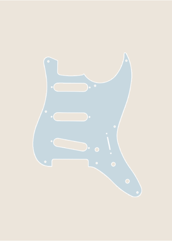 Dinkycaster Pickguard