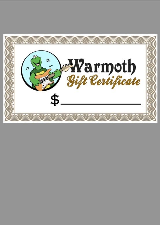 Warmoth Gift Certificate