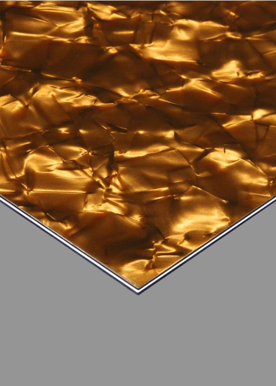 Gold Pearl Pickguard Blank, 10" x 16" Sheet