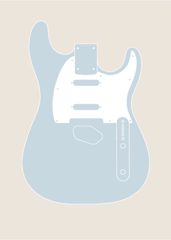Hybrid Strat® Replacement Guitar Body