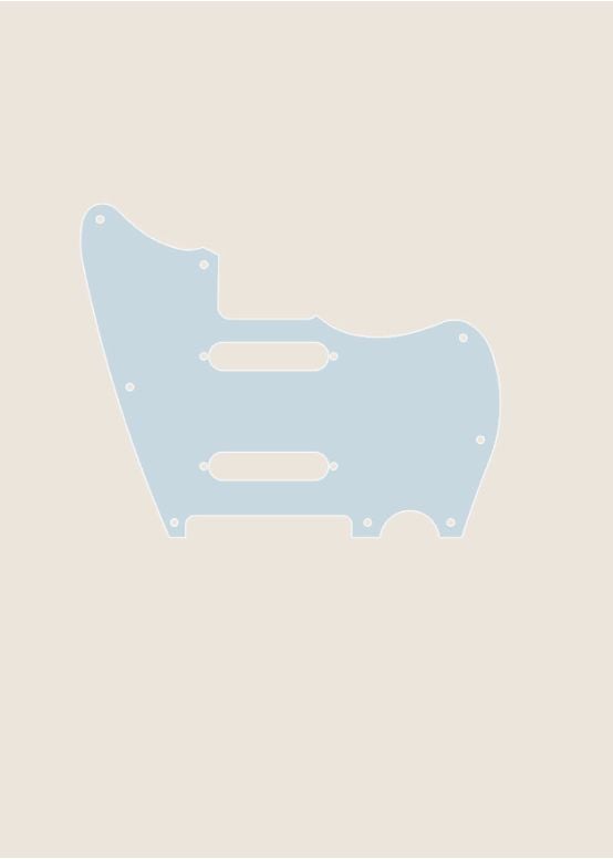 Jazzcaster Pickguard
