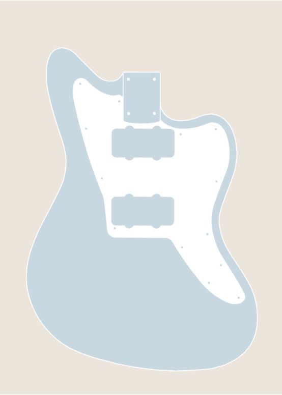 Jazzmaster® Replacement Guitar Body
