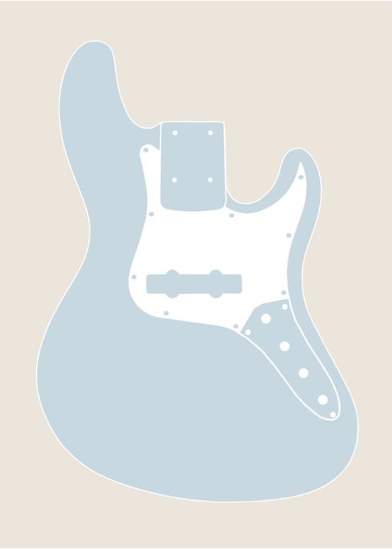 Deluxe 5 J Bass® Body
