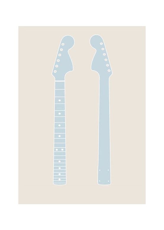 Mustang/Jaguar CBS 24" Scale Replacement Neck