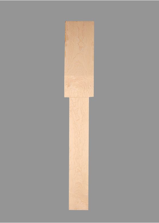 Tiltback Guitar Neck Blank - Birdseye Maple
