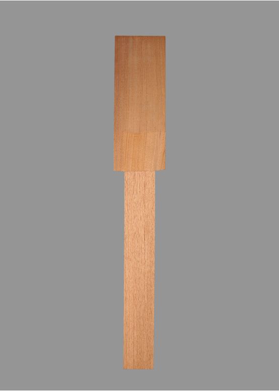 Tiltback Guitar Neck Blank - Mahogany
