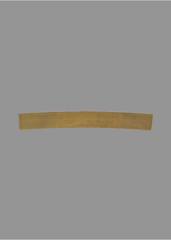 Brass Nut Blank - Curved