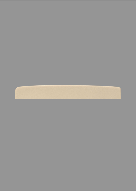 White TUSQ XL Nut Blank - Flat