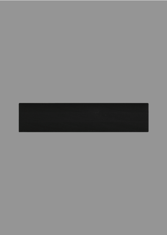 Black Corian Nut Blank - Gibson Style