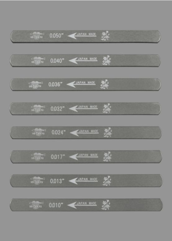 Nut Files for Guitar, Set of 8