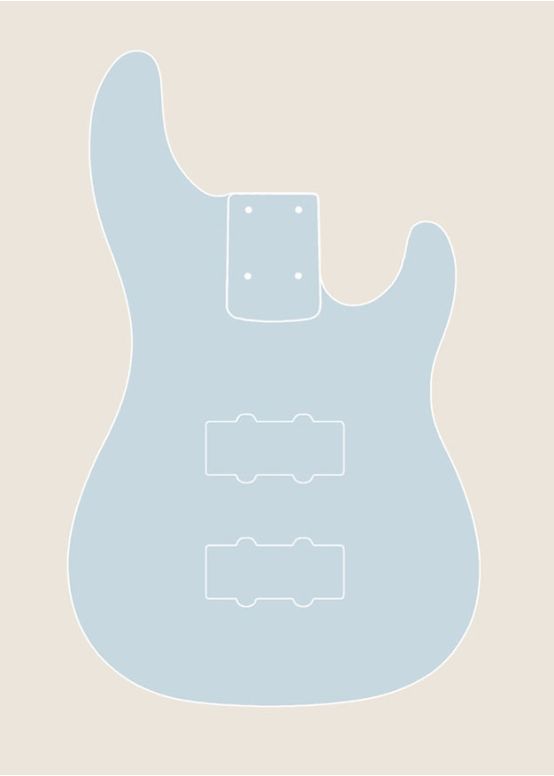 Deluxe 5 P Bass® Body