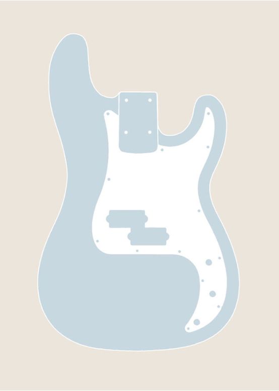 Short Scale P-Style Bass Body