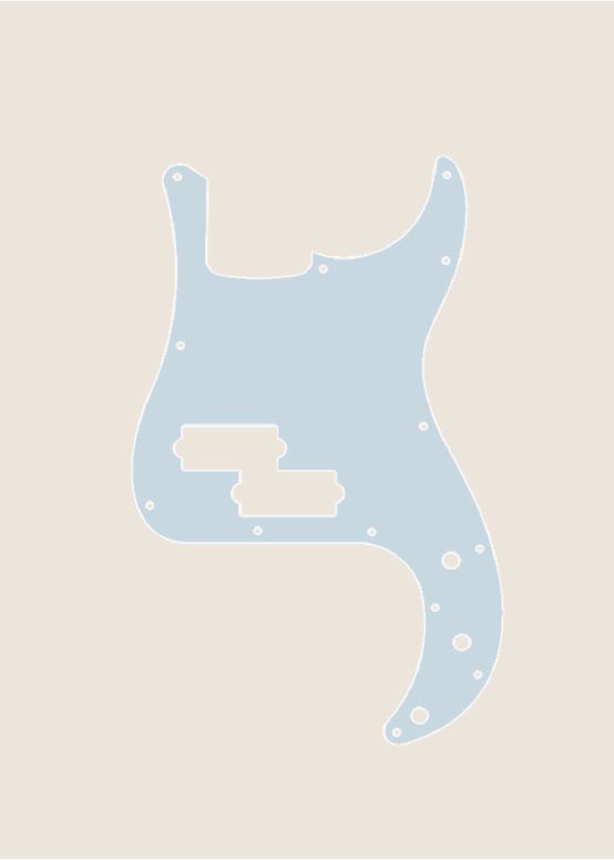 P Bass® Pickguard