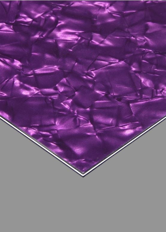 Purple Pearl Pickguard Blank, 10" x 16" Sheet
