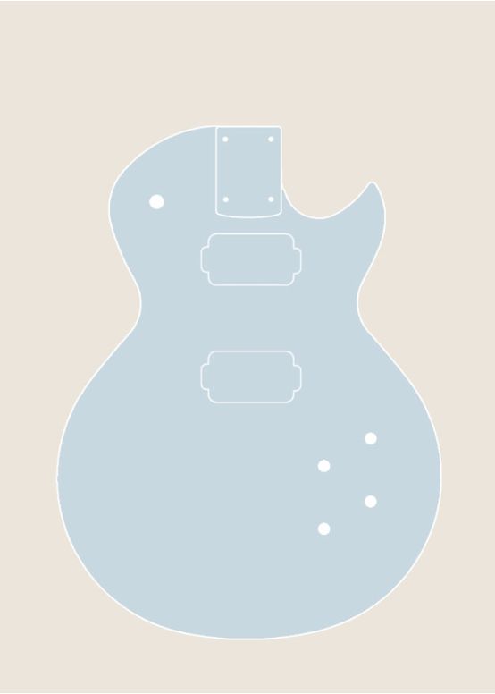 Regal Guitar Body