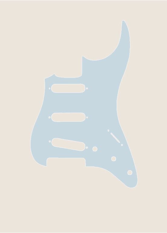 Reverse Strat® Pickguard