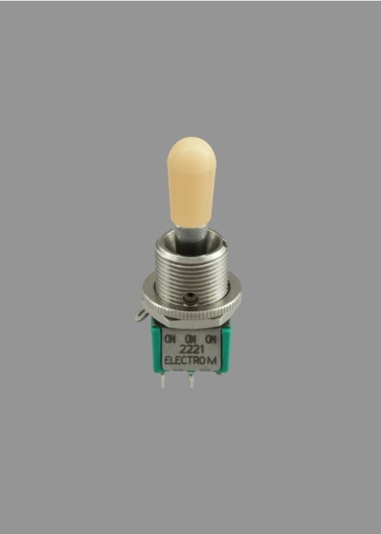 Low-Profile 3-way Toggle Switch