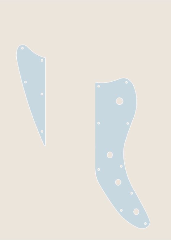 Split Jazzmaster® Pickguard