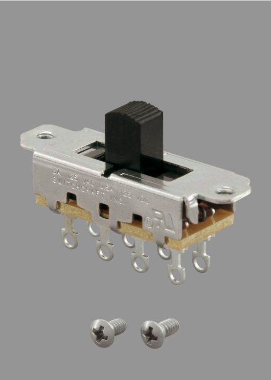 Switchcraft Slide Switch, On-Off-On