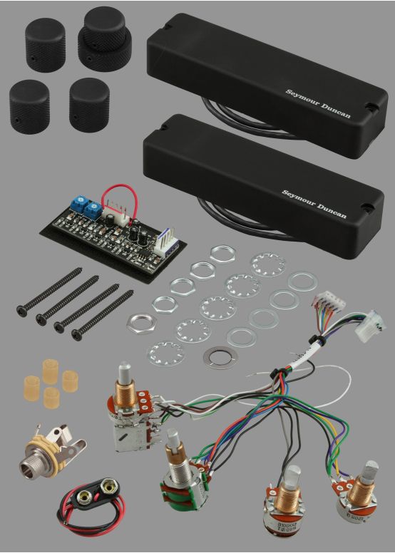 Seymour Duncan Steve Bailey Active Soapbar System 6-String, 3-Band