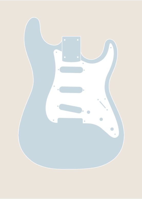 Stratocaster® Replacement Guitar Body