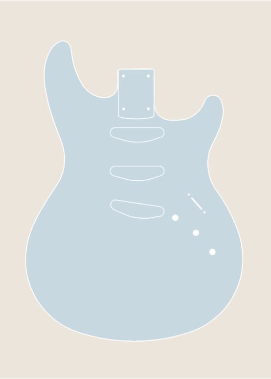 VIP Guitar Body