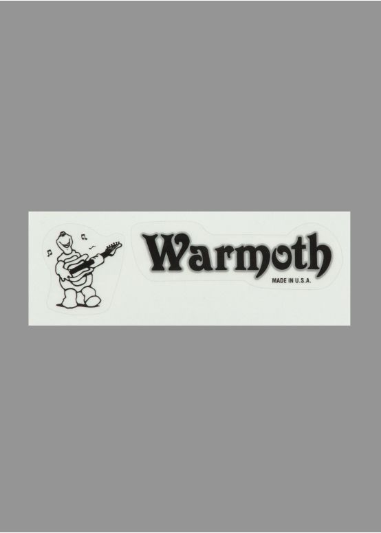 Warmoth Turtle & Logo Decal