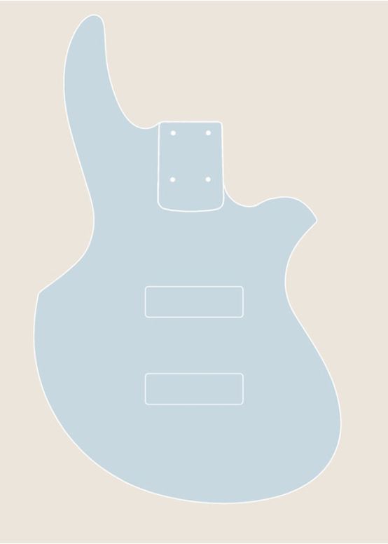 Deluxe 5 Z Bass Body