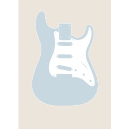 7/8 S-Style Guitar Body