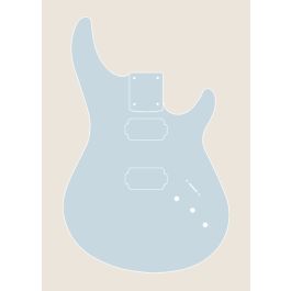 7-String Guitar Body
