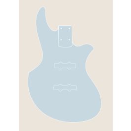 Short Scale Z Bass Body