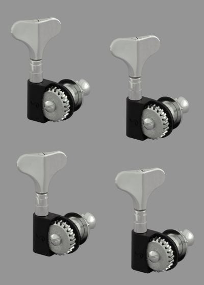 Schaller BM Light Bass Tuners, 4-In-Line Set