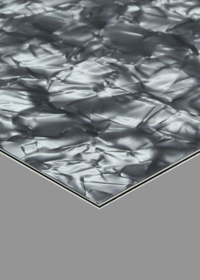Silver Pearl Pickguard Blank, 10"x16" Sheet