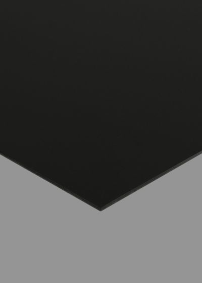 Black Matte Pickguard Blank, .060" Thick, 10"x16" Sheet