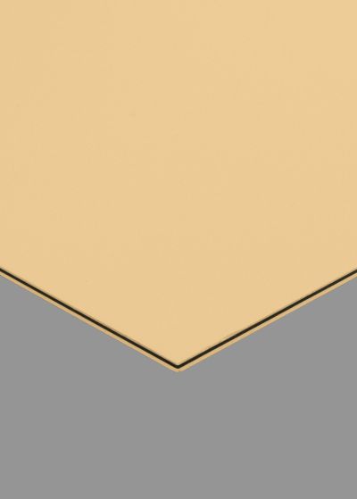 Cream/Black/Cream Pickguard Blank, 10"x16" Sheet