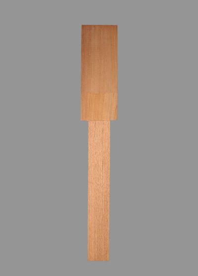 Tiltback Guitar Neck Blank - Mahogany