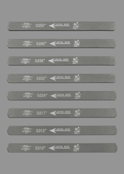 Nut Files for Guitar, Set of 8