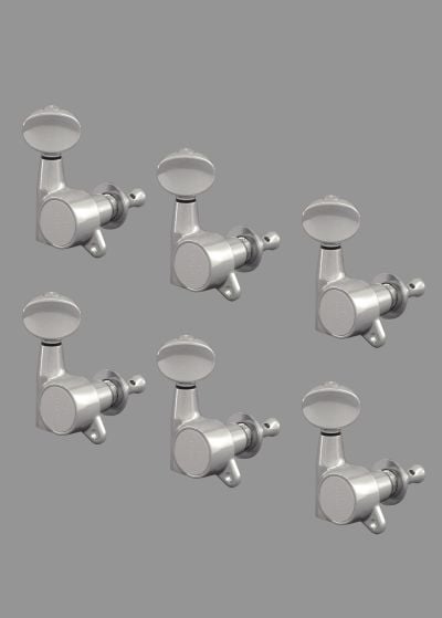 Gotoh SG381 Guitar Tuners, 6-in-line Set