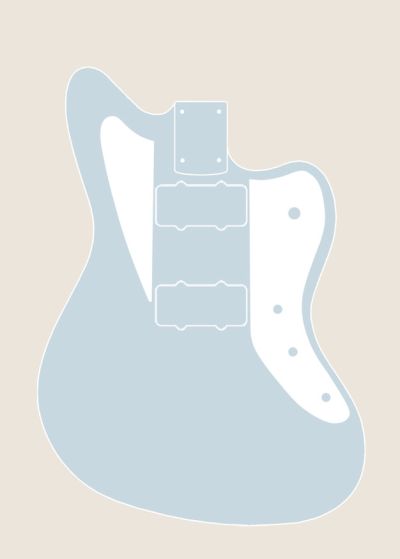 Split Jazzmaster® Guitar Body