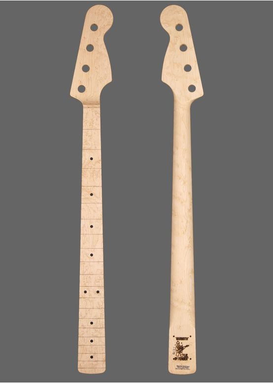 Officially licensed replacement neck for Fender J Bass.